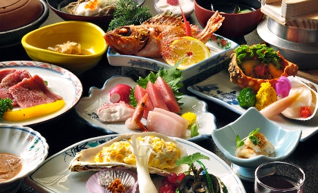 写真:岩泉山海御膳